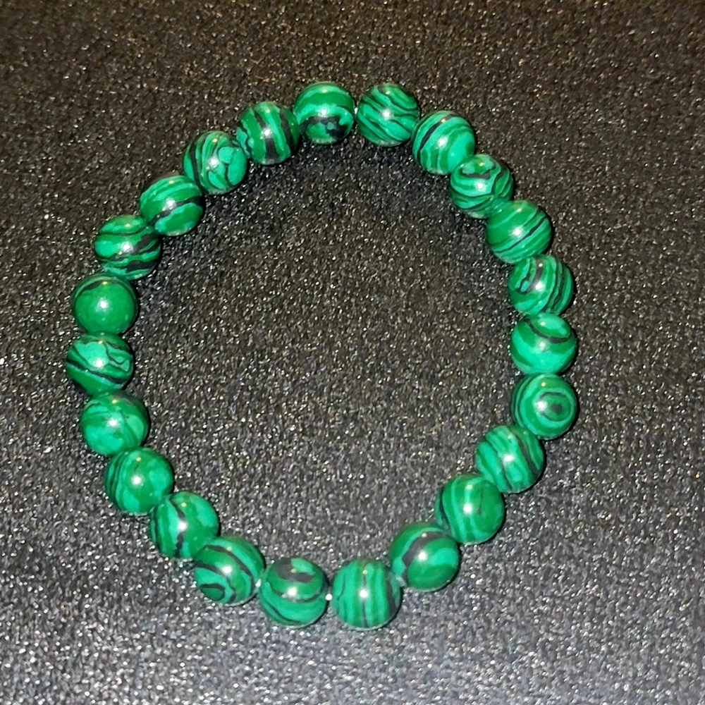 Malachite chakra bracelet